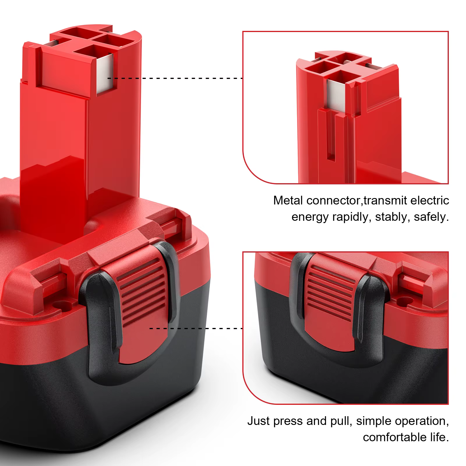 🏆 Batterie 12V 3, 5ah pour perceuse Bosch GSR 12 VE-2