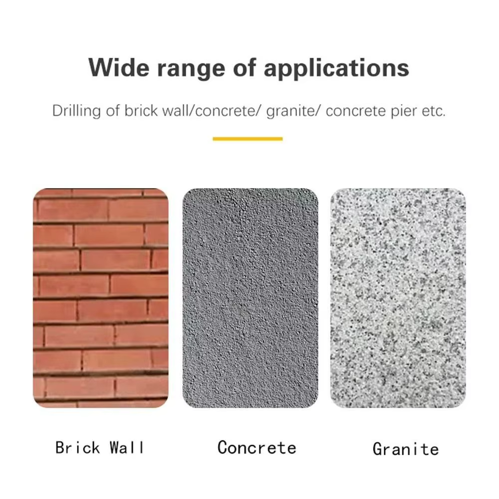 1 pièce Mèche de perçage SDS Plus pour béton 5/6/7/8/10/12mm 110mm 160mm
