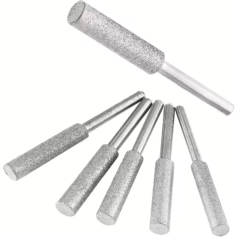 Ensemble d'affûtage de tronçonneuse diamant 10 pièces