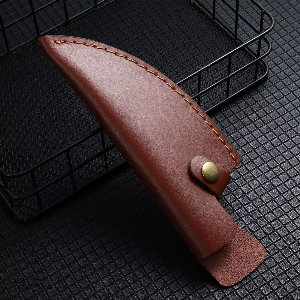 Fourreau de Couteau en Cuir avec Ceinture de Taille, Poche à Outils Multifonctions, Juste de Protection pour Lampe de Poche, Étui de Transport pour le Camp en Plein Air