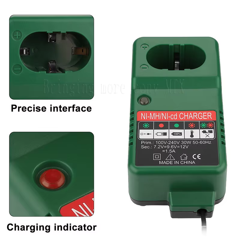 Chargeur de batterie de remplacement pour perceuse sans fil Hitachi EB1214S 12V EB1220BL EB1212S EB1222HL Ni-Cd/Ni-Mh