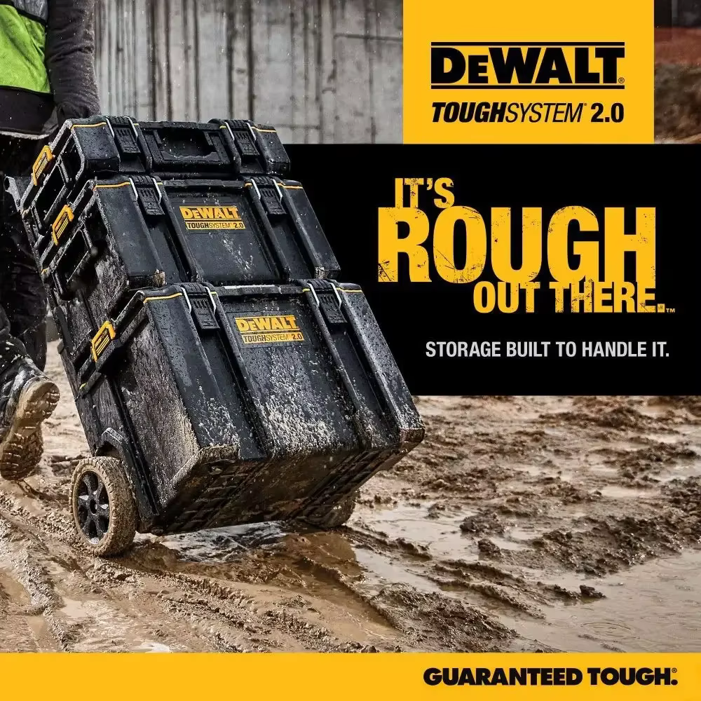 Boîte à outils mobile empilable DEWALT TOUGHSYSTEM2.0 DS100 DS166 DS300 DS400 DS450 DS280 DWST08330-1-23 DWST08035-1-23