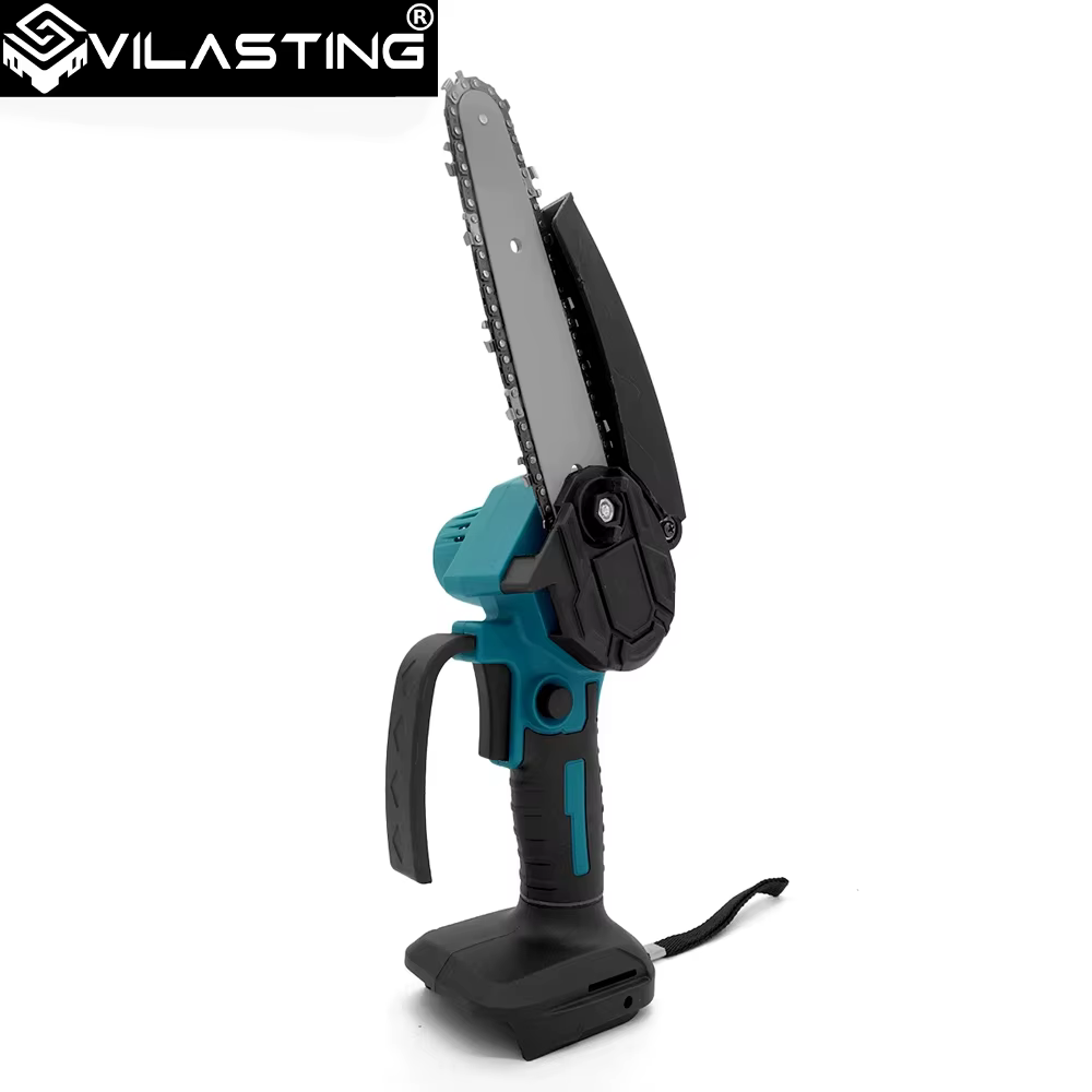 VILASTING 8In scie à chaîne électrique Portable tronçonneuse arbre coupe-bois taille jardin PowerTool pour Makita 18V batterie broche