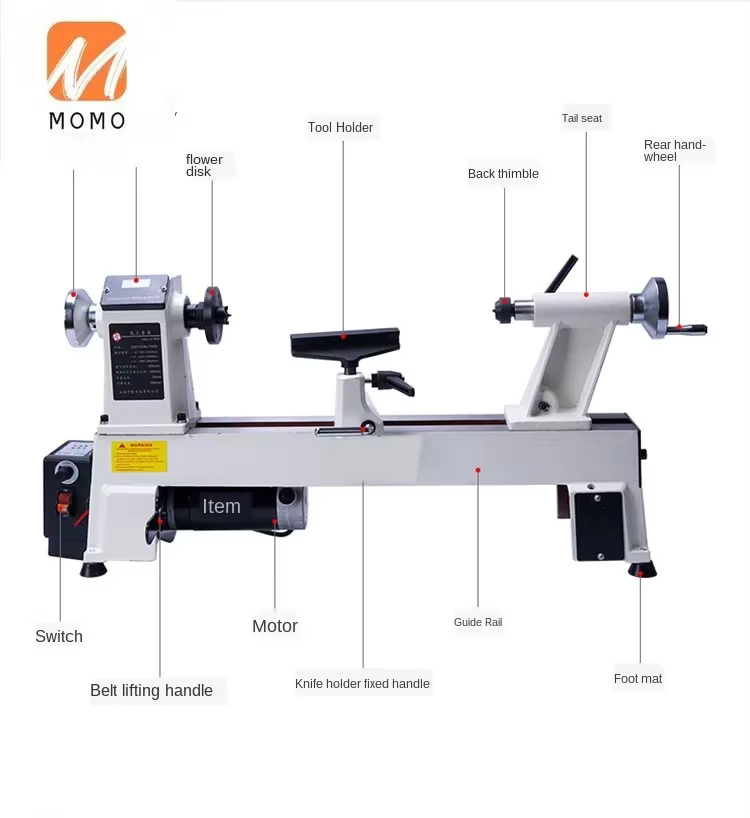 Tour à bois CNC pour le travail du bois