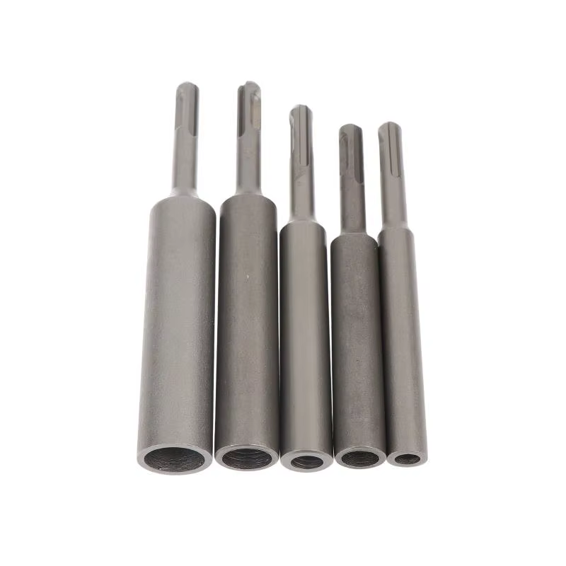 Poinçon de mise à la terre robuste en acier trempé pour tiges de 8/10/12/16/20 mm, compatible avec les outils électriques rotatifs, les marteaux perforateurs et les perceuses à percussion
