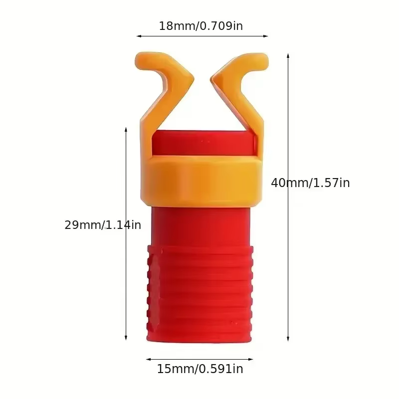 Outil de support de vis 1/3 pièces-guide de positionnement de vis en plastique pour le perçage du bois avec poignée antidérapante et contrôle de profondeur-carpent