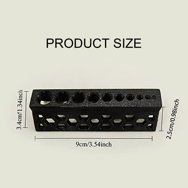 Guide perçage en plastique pratique 9Cm