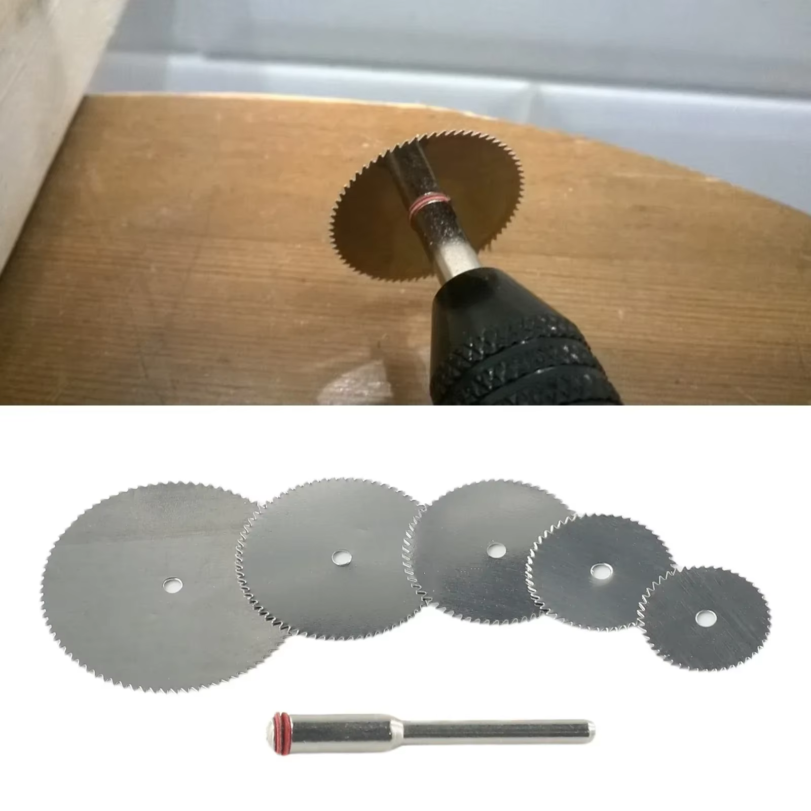 Lame de scie circulaire avec mandrin de 3MM