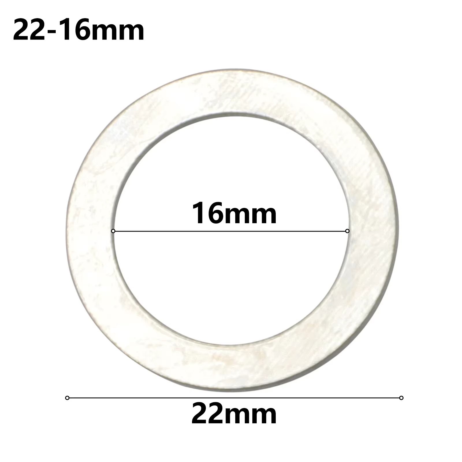 Anneau de réduction multi-taille pour meuleuse