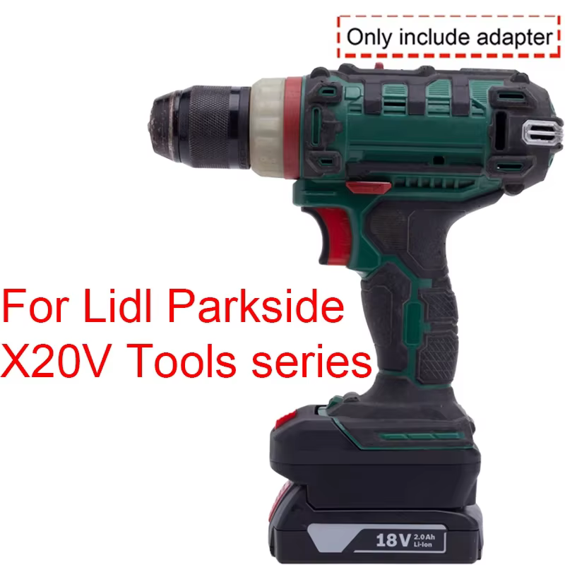 Adaptateur de batterie pour Bosch 18V à Lidl Parkside X20V