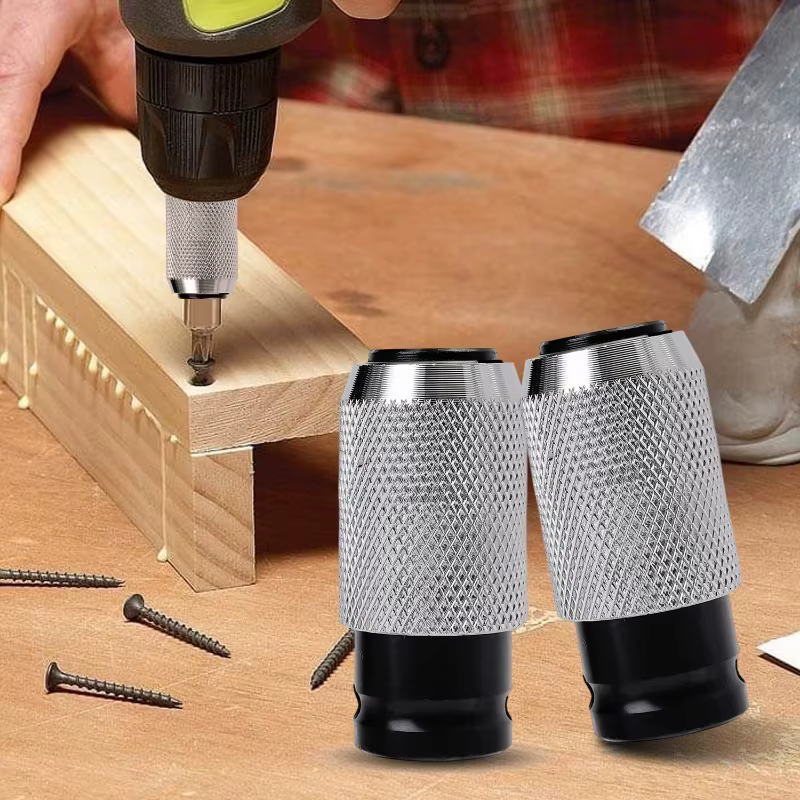 Adaptateur de marteau avec embouts de perceuse à percussion