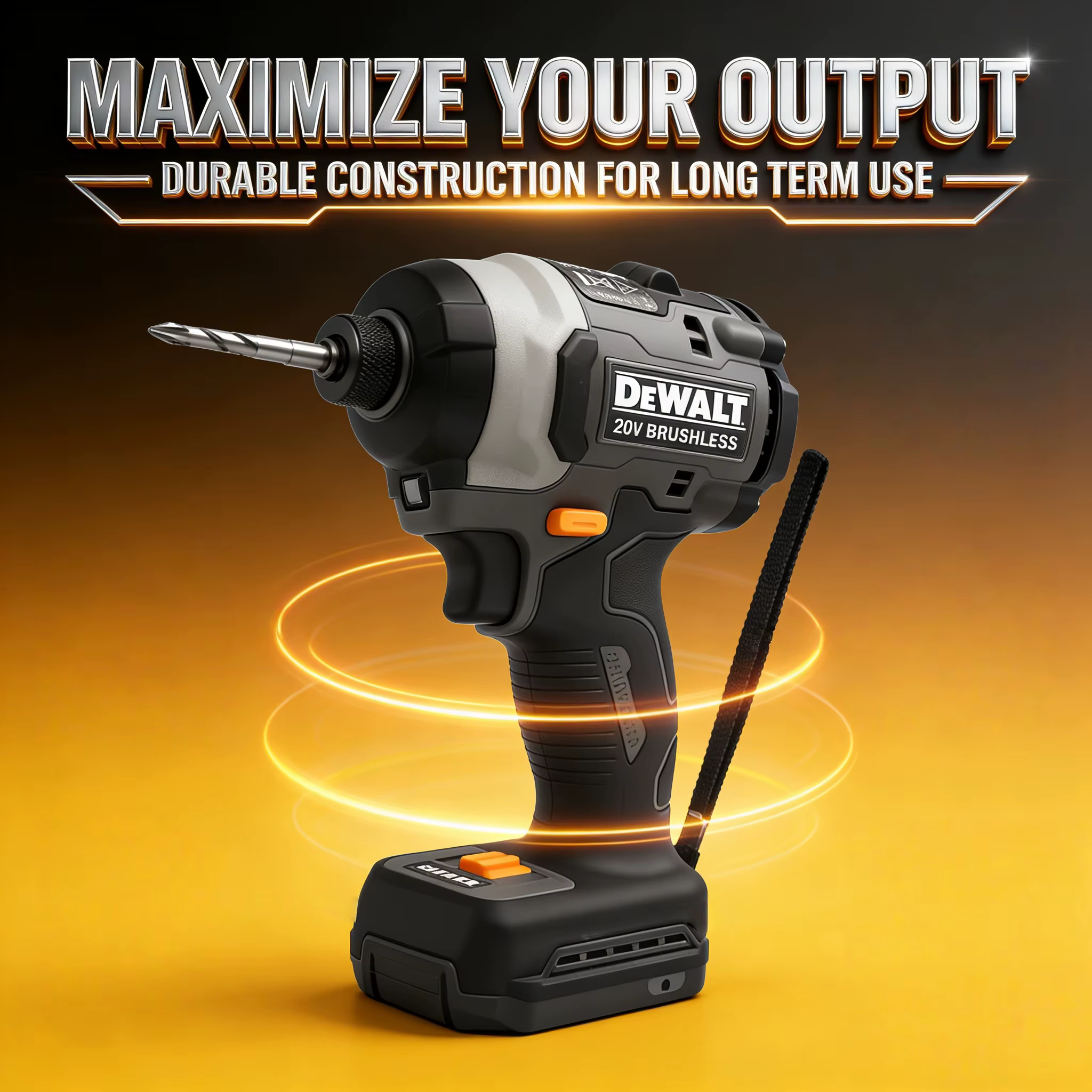 Perceuse à percussion sans fil DeWalt DCF85M : tournevis électrique multifonction