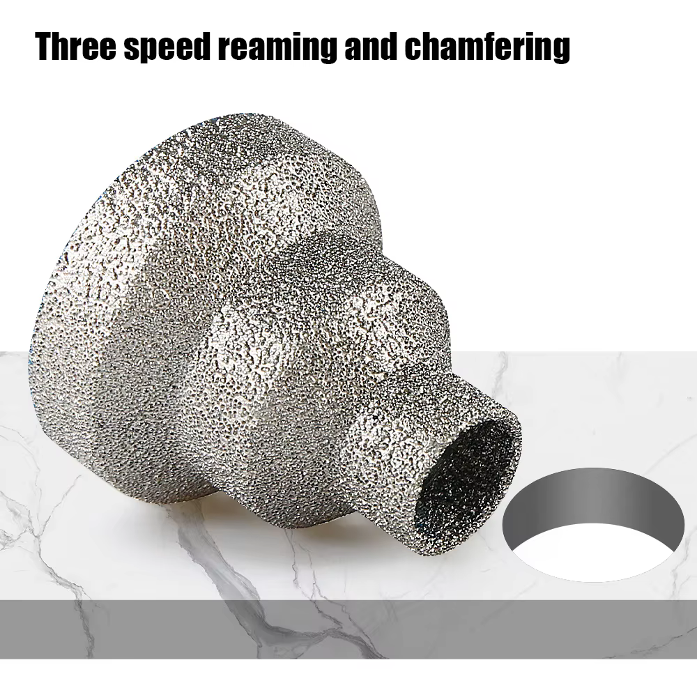 Foret diamanté brasé LOZLIN M14 5/8-11 pour carrelage en porcelaine, céramique, granit, marbre, pierre de quartz – Élargissement et alésage de trous