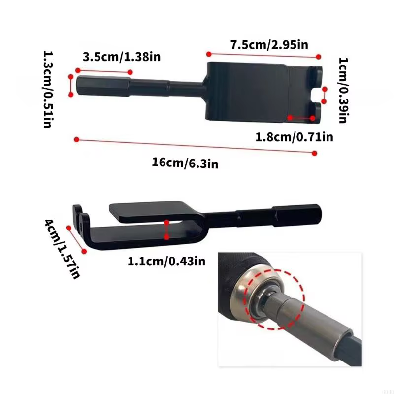 Adaptateur forage Power Ancors glace pour les bits