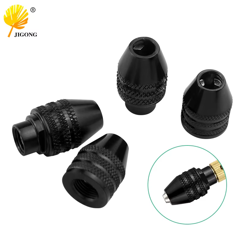 Mandrin JIGONG pour outils M7x0.75 M8x0.75, mini-mandrin universel de meulage, pince de serrage réglable 0.3 x 3.2 mm pour meuleuse électrique
