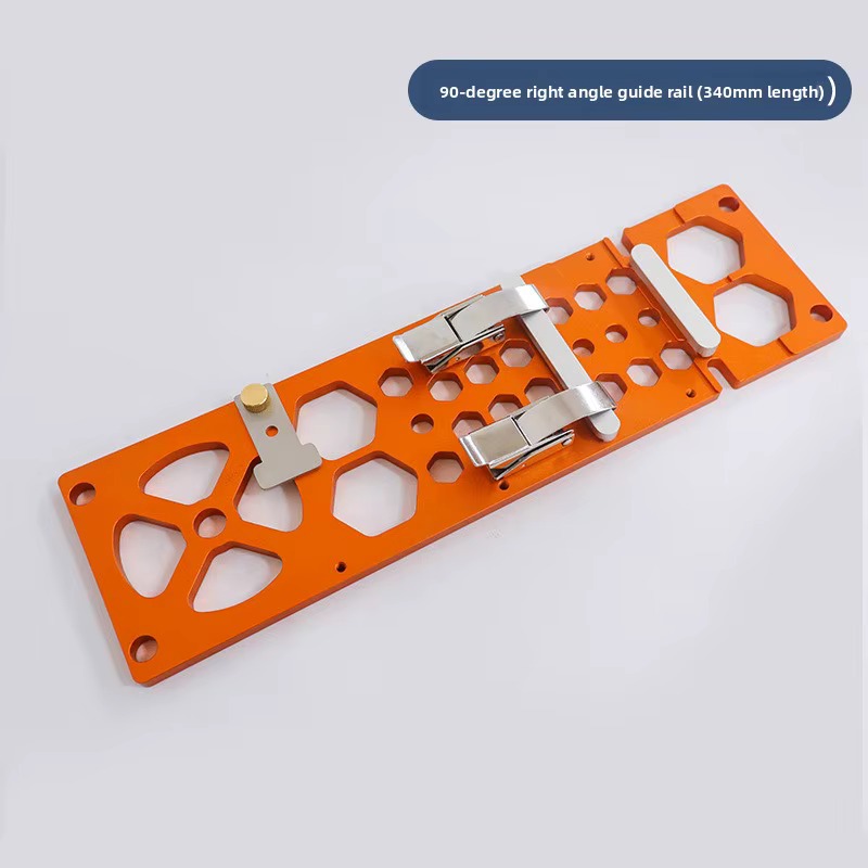 Rail de guidage pour le travail du bois de 340 mm de long