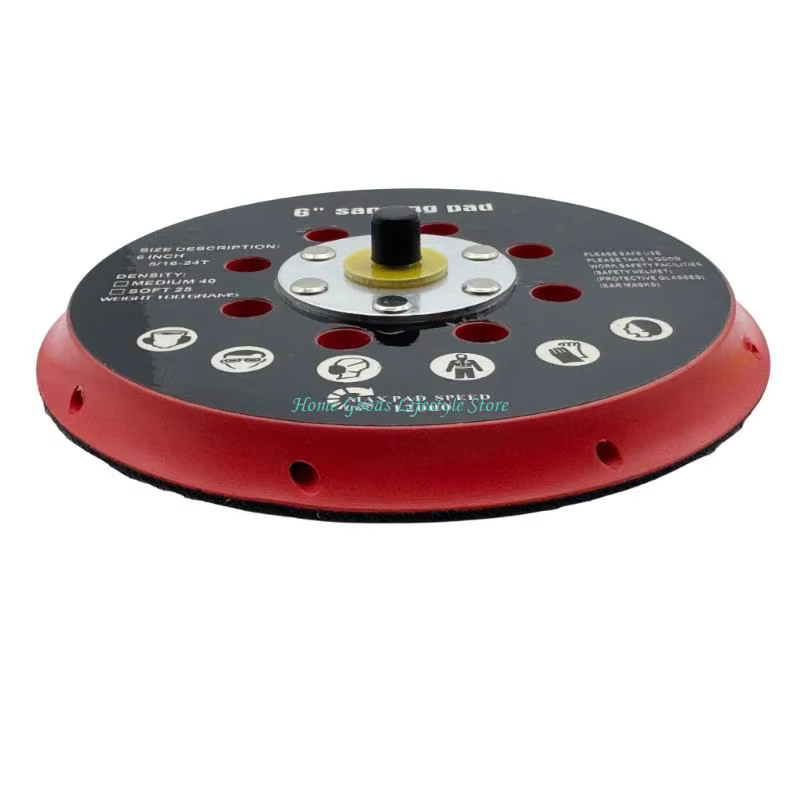 E74E plaque disque ponçage en plastique professionnelle 6 pouces pour ponceuse BO6030 BO6040 RO1