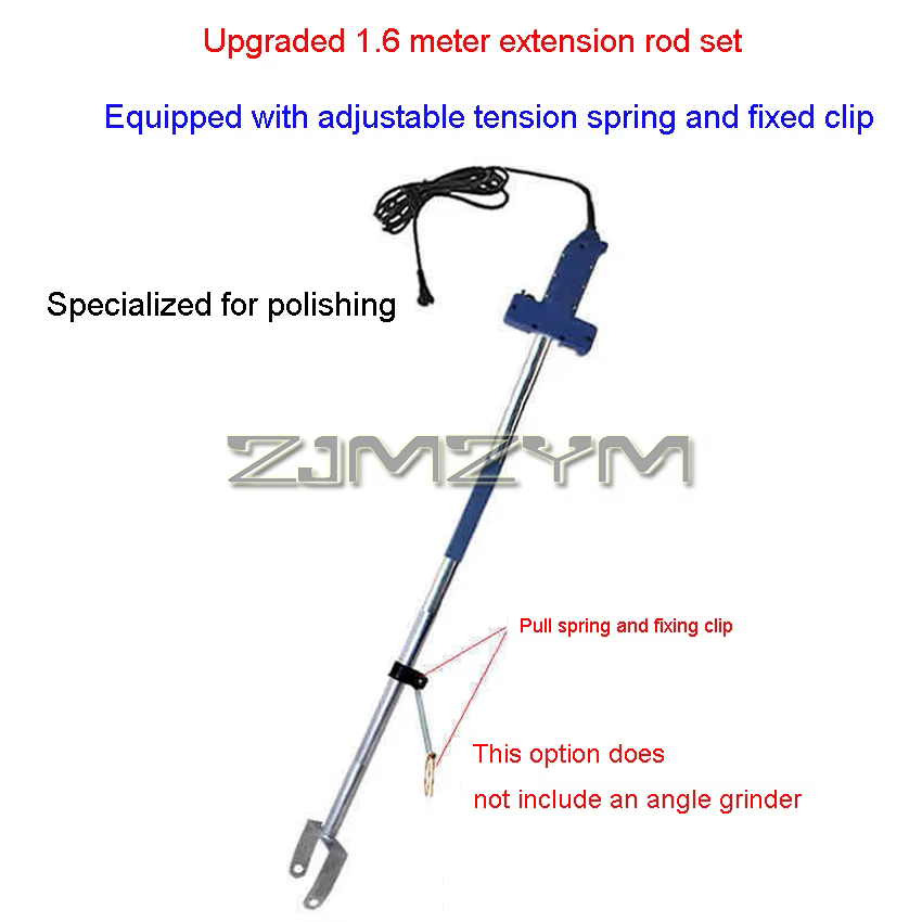 Tige d'extension améliorée pour meuleuse d'angle