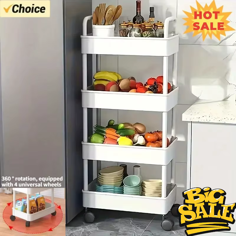 Étagère de rangement multifonction à 5 niveaux