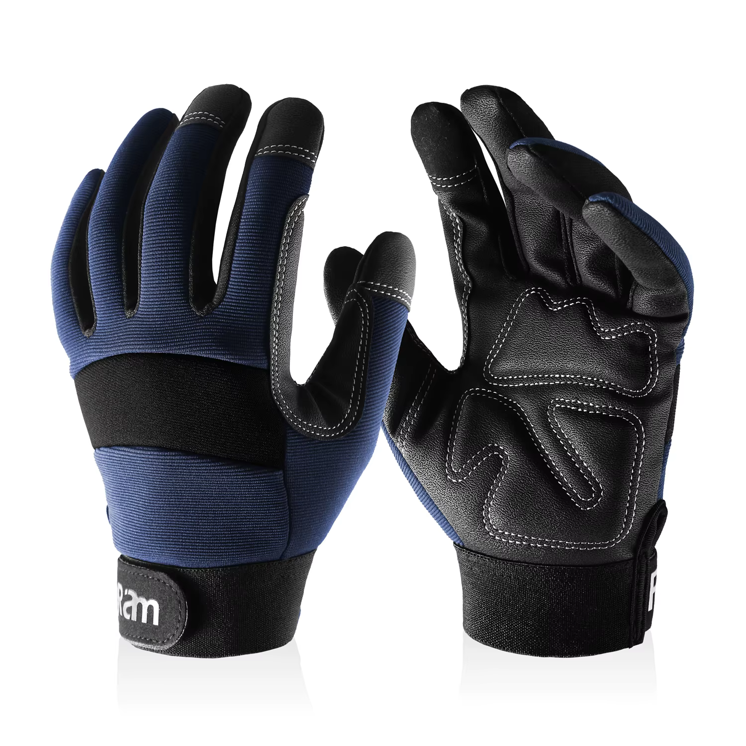Gants de travail pour hommes et femmes, gants de travail pour mécanicien utilitaire, écran tactile de haute déxtérité pour un polyvalent, excellente adhérence
