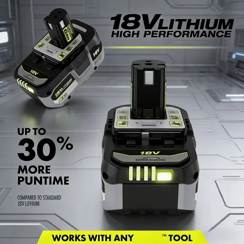 100% original RYOBI P108 18V One + 18 volts Li-ion