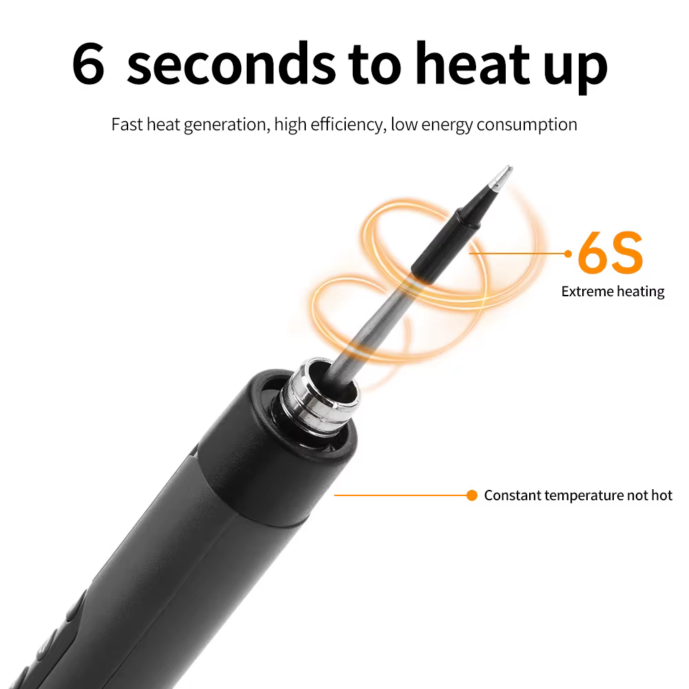 Kit de fer à souder électrique numérique USB multifonctionnel