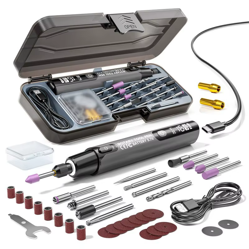 Mini stylo de gravure rotatif sans fil 6000-16000r