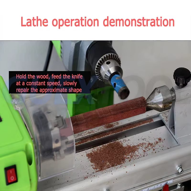 Petite perceuse d'établi de tour de travail de calcul de bricolage