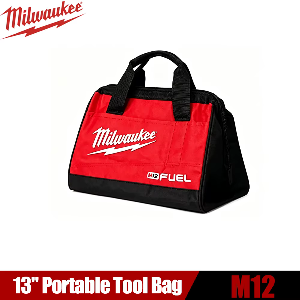 Sac de rangement pour outils électriques Milwaukee M12 FUEL de grande capacité