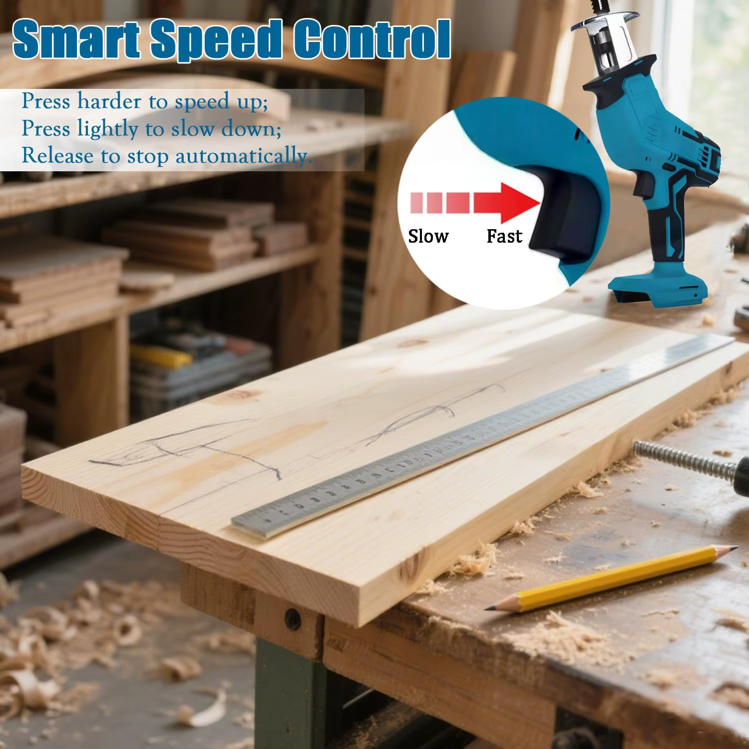 Makita – scie alternative électrique