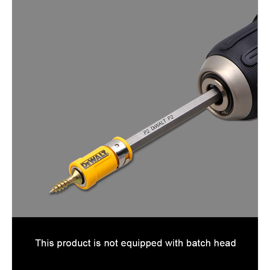 DEWALT DWASLVMF2 Ensemble de 2 douilles magnétiques pour embouts de perceuse