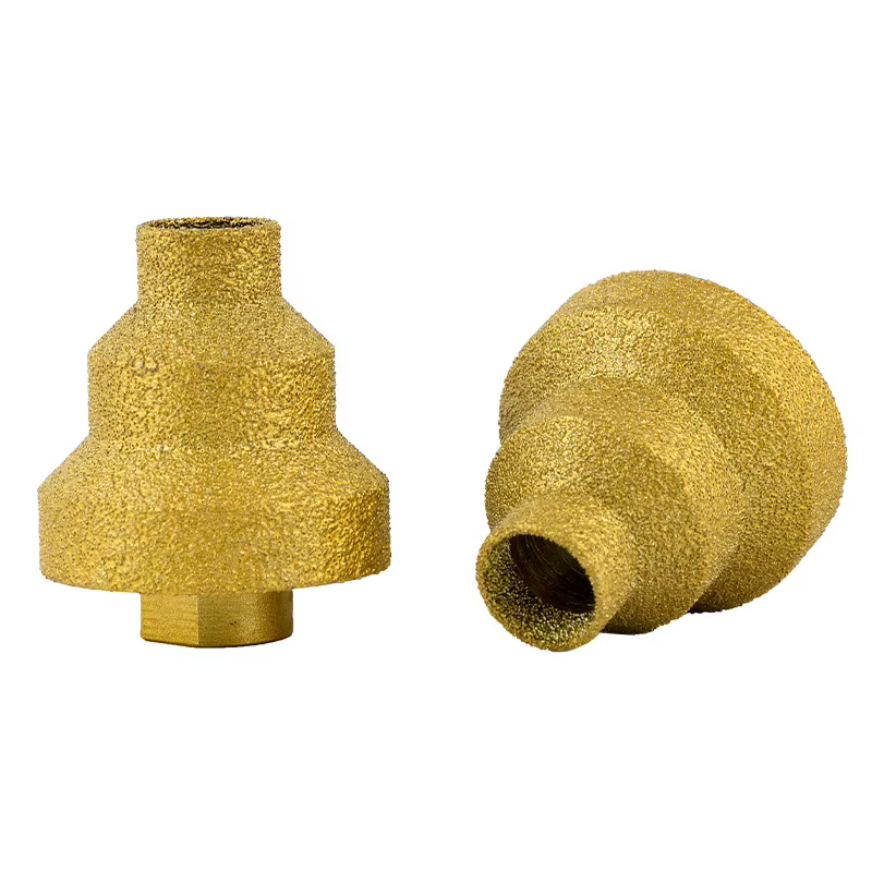 M10 diamant chanfrein routeur Bits trou scie fraisage carrelage coupe marbre béton alésoir maçonnerie perçage couronnes outils de Construction