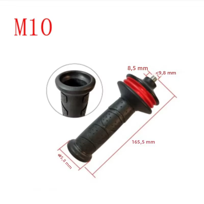 Poignée latérale anti-vibration de remplacement M8 M10 M12 M14 pour meuleuse d'angle BOSCH GWS20-180 GWS20-230 180mm 230mm