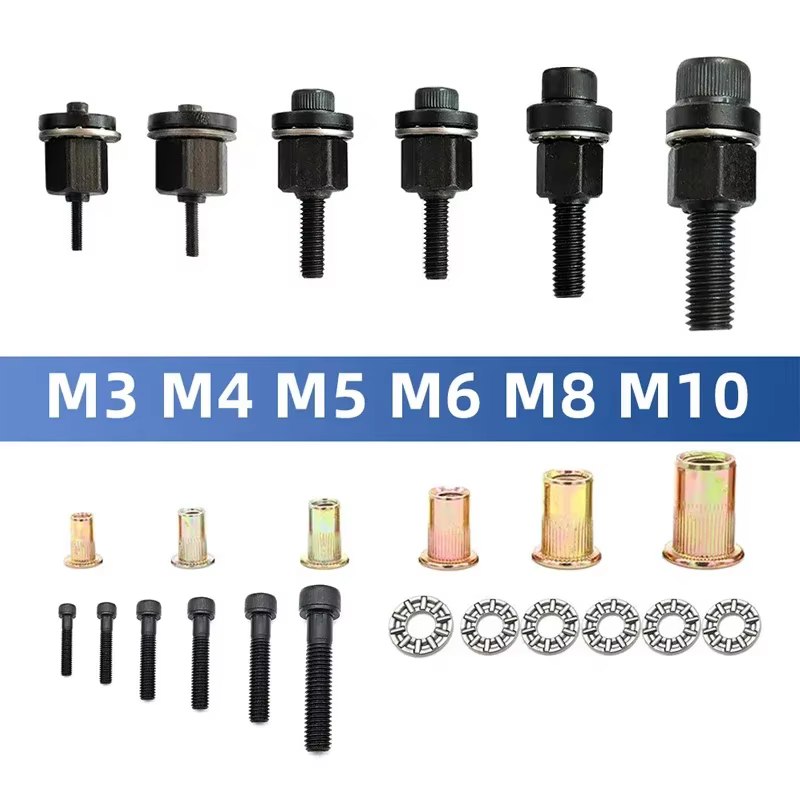 Adaptateur de perceuse à écrou de Rivet M3 M4 M5 M6 M8 M10 M12