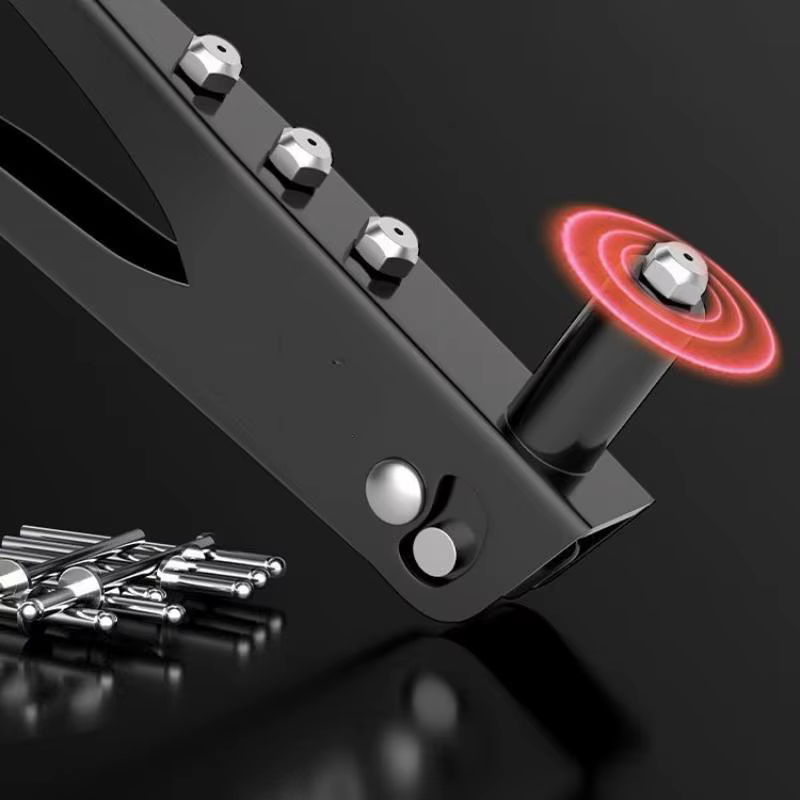 1 pièce Pistolet à rivets manuel robuste pour charnières de porte de salle de bain