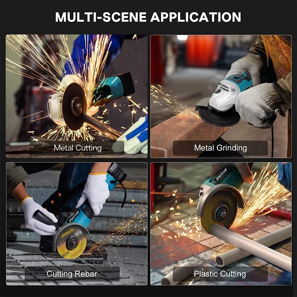 Meuleuse d'angle sans fil pour Makita