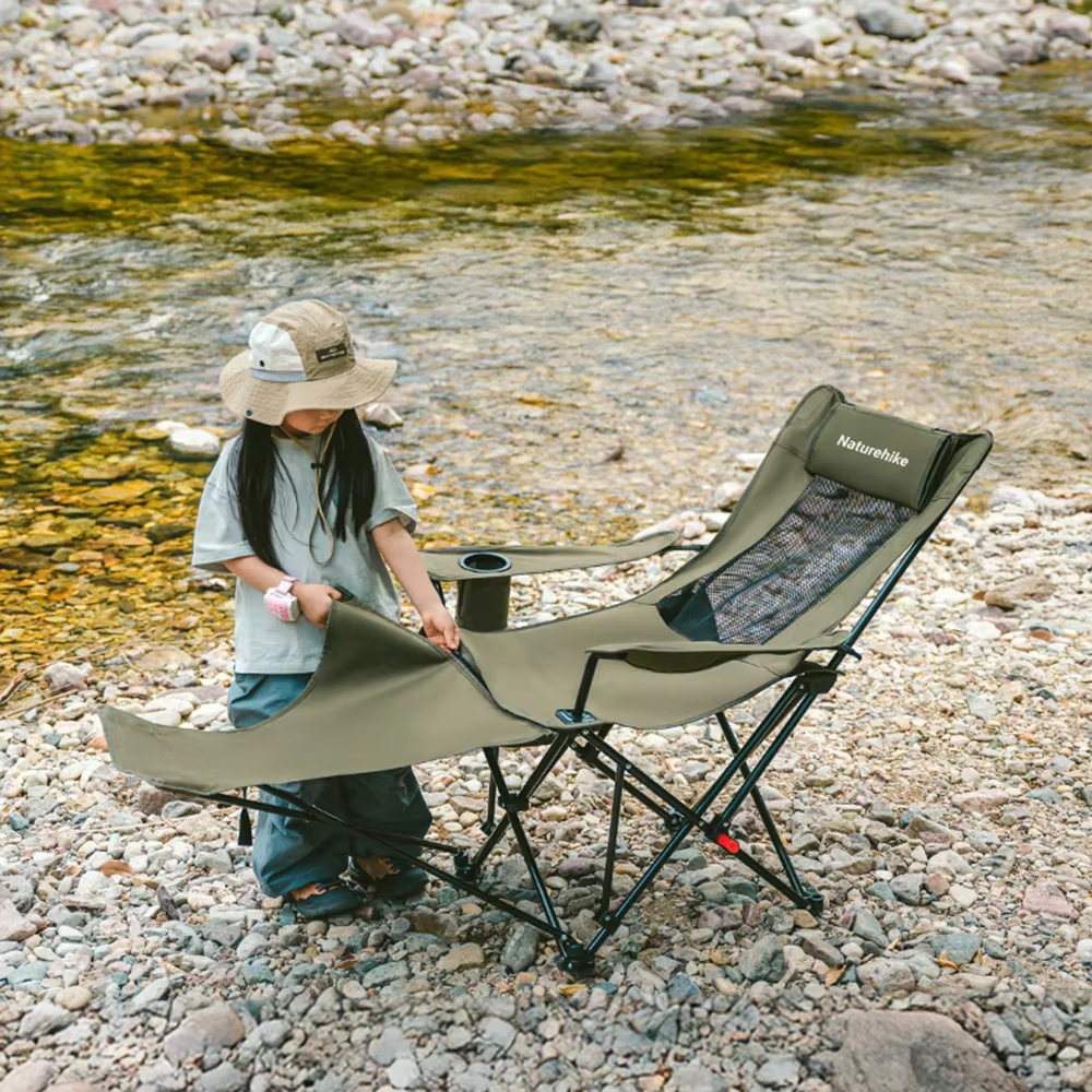 1 pièces chaise longue pêche en plein air Camping chaises de mer chaise longue pliante chaises de plage sieste bureau chaise longue pliante