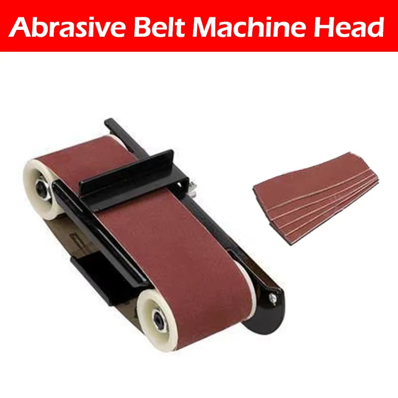 Tête de bande abrasive gauche/droite pour machine à polir