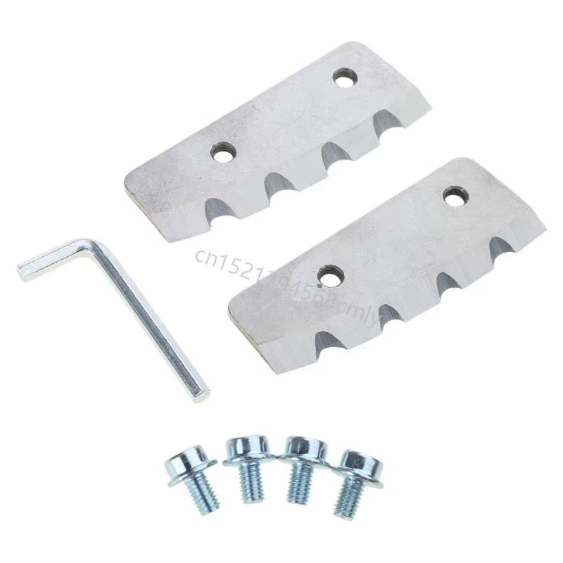Perce tarif glace en acier paire forage remplacement 6 pouces