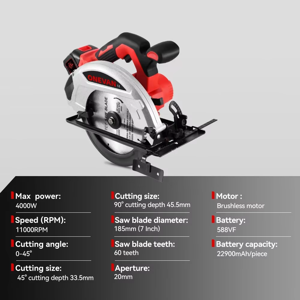 Makita – scie circulaire électrique sans balais
