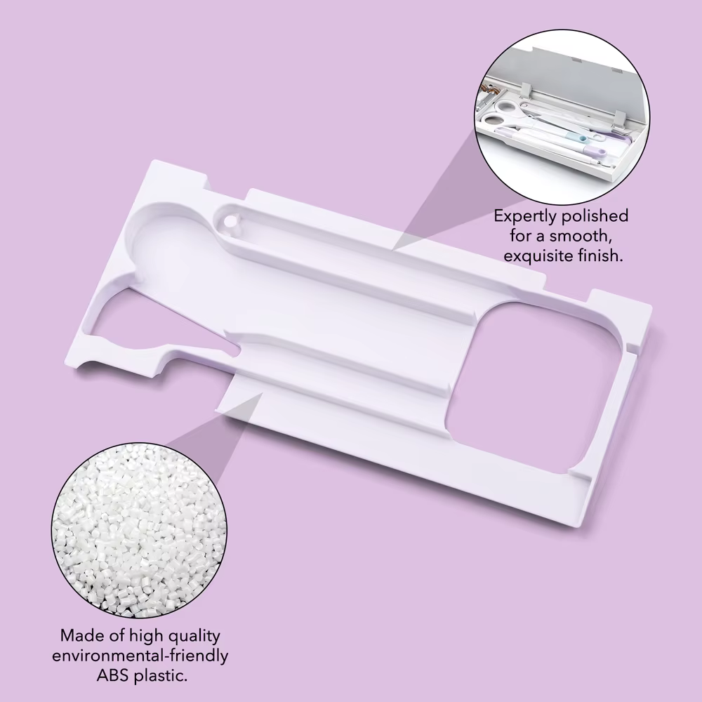 Insert de rangement pour outils compatible avec Cricut Maker 3 et Maker, plateau pour kit d'outils de désherbage, organisateur d'accessoires pour lames et embouts