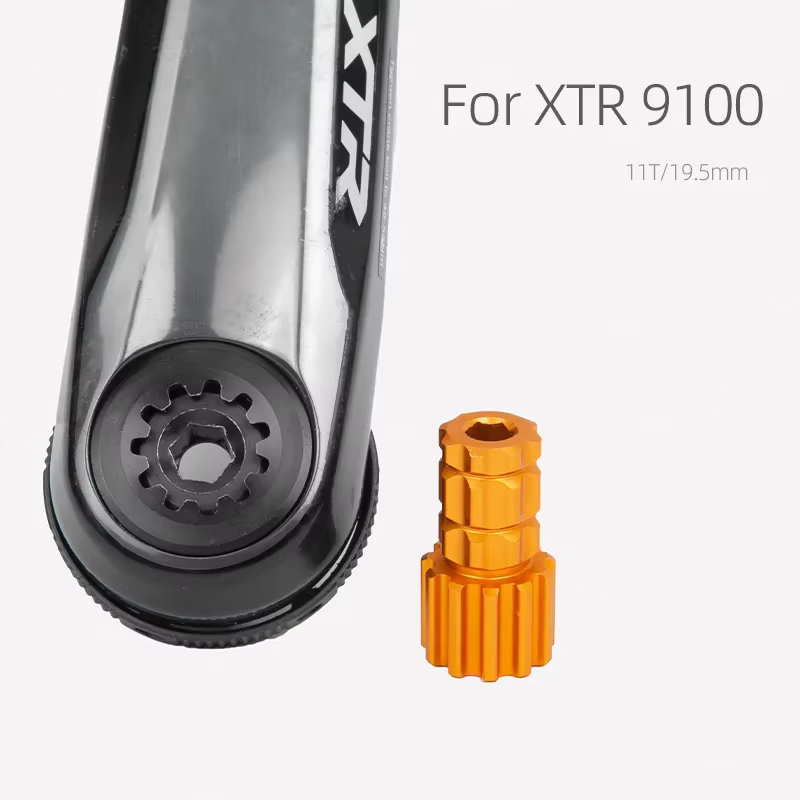 Outil de démontage et d'installation de manivelle de vélo pour Shimano XTR M9100, clé à vis pour couvercle de bras de manivelle de vélo, outils de pédalier de cyclisme