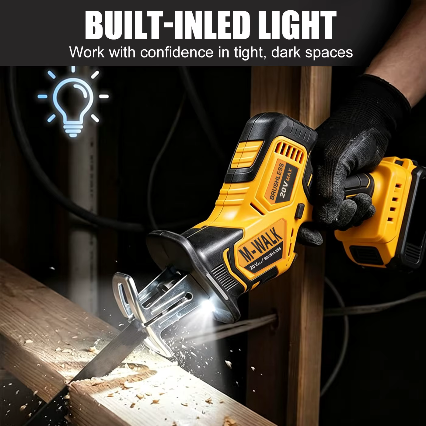 Scie sauteuse sans fil Brushless pour batterie Dewalt 20V