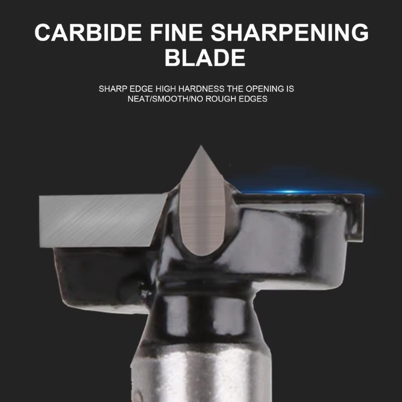 E8BD en carbure carbure tarière pour le bois forage efficace