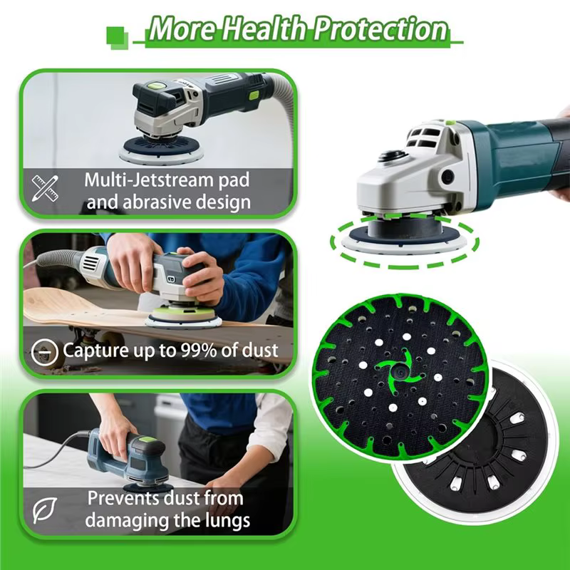ABUH - Pour Festool 202463 RO 150 FEQ 6'' - Plaque de support de ponçage de remplacement