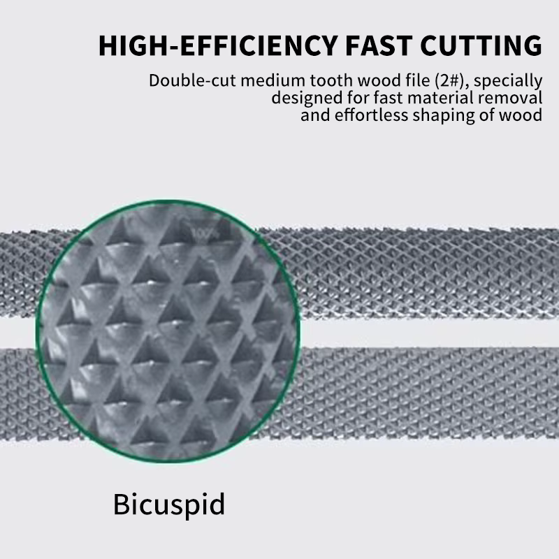 Ensemble de limes rondes/semi-rondes/plates BOSCH de 8 pouces