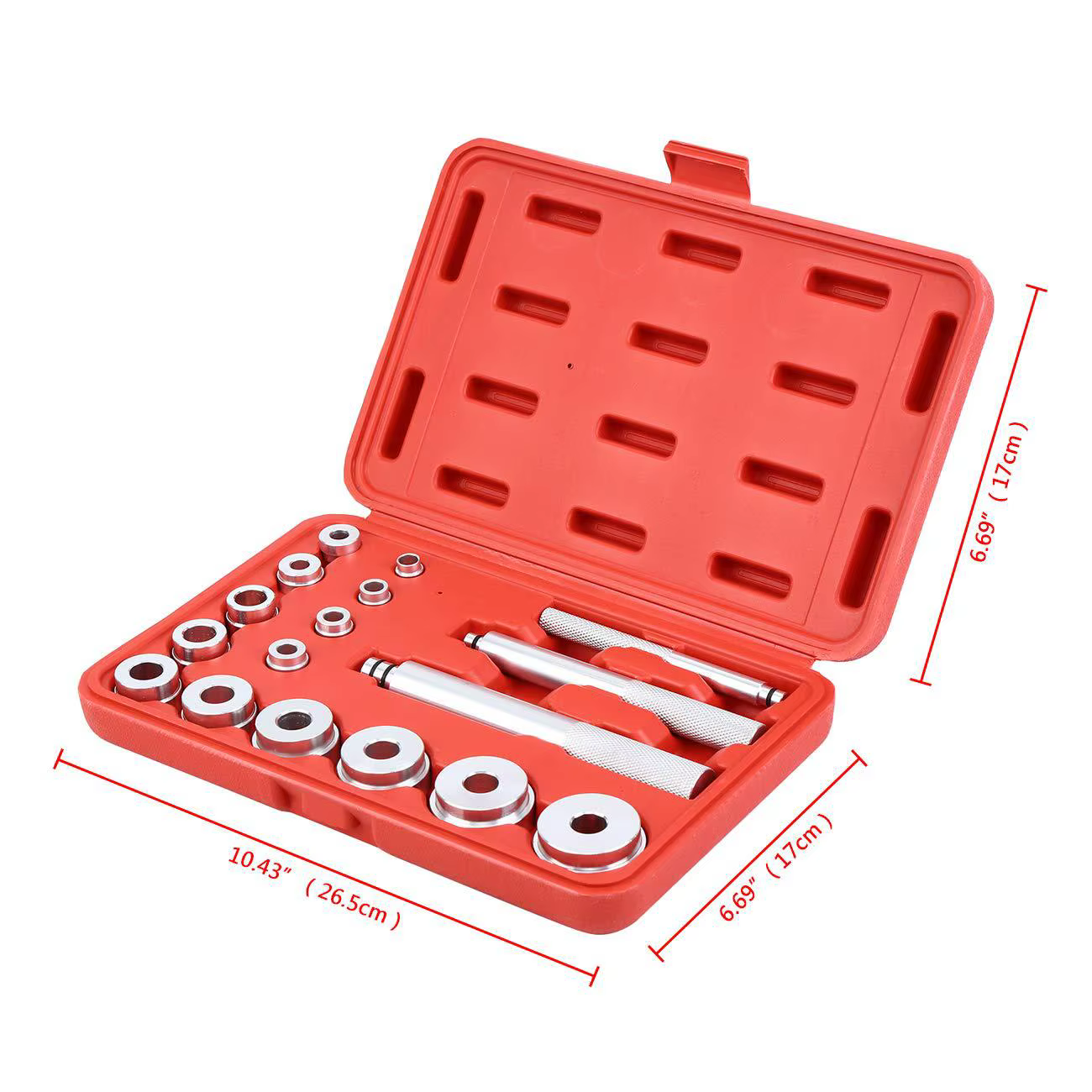 Kit de réparation d'outils de démontage de roulements 17 pièces/ensemble