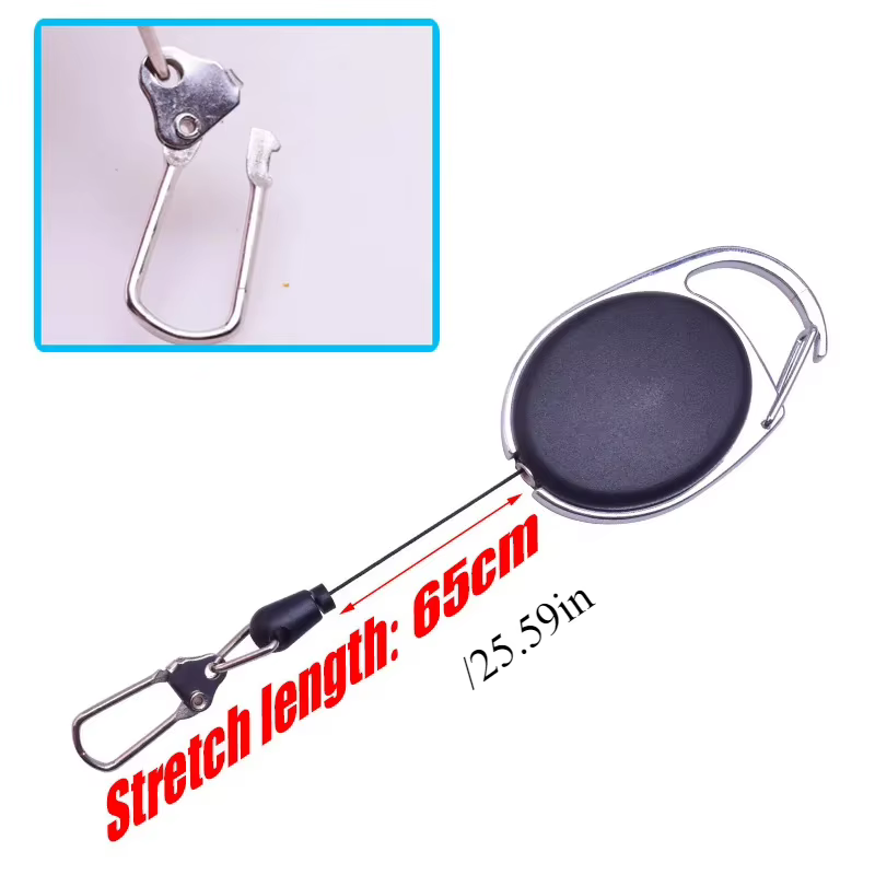 Ackibbik 2 pièces/ensemble Kit d'outils de pêche à nœud rapide ligne de pêche télescopique coupe tondeuse acier inoxydable ciseaux à poisson accessoires
