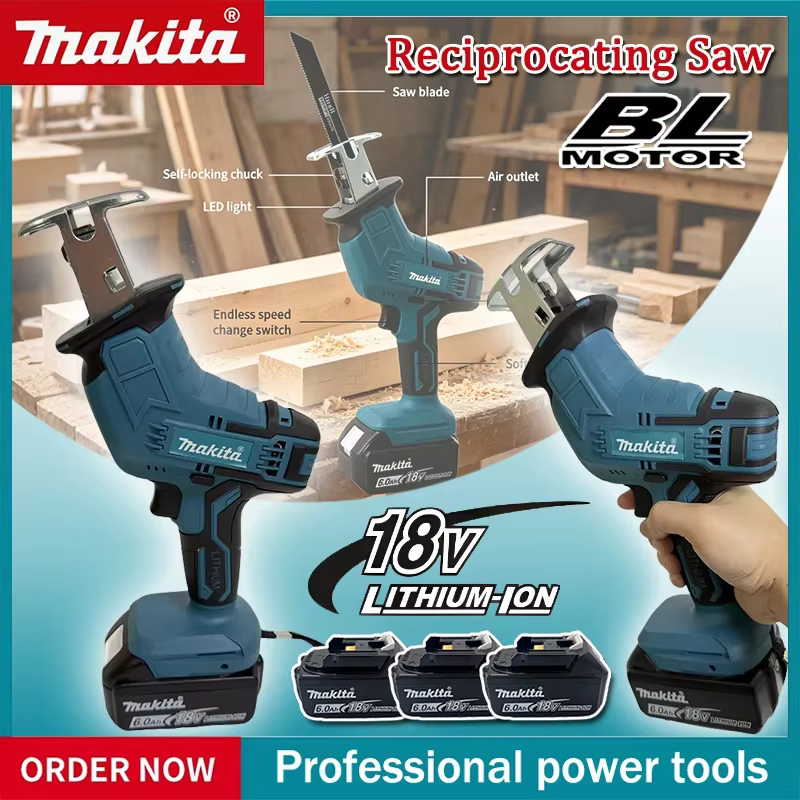 Scie sauteuse sans fil Makita