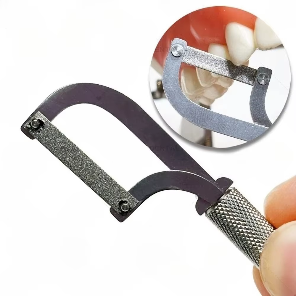 Outil d'émail interproximal d'orthodontie de laboratoire G